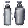 Large Capacity Water Bottle, Portable Sports Water Bottle, 350, 500, 650, 700, 1000, 1500, 2200ml, BPA-Free, for Adults and Children, Outdoor Sports,
