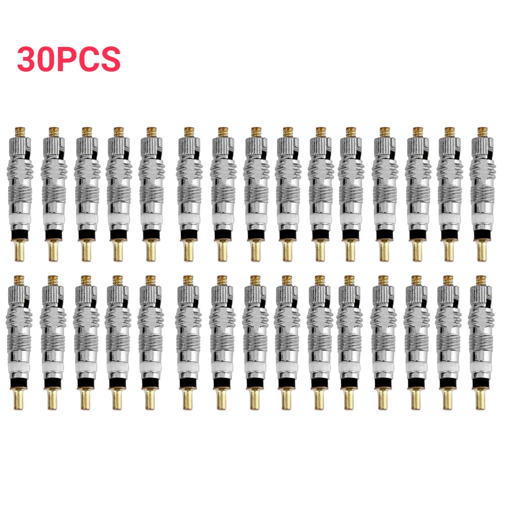 5-100Pcs Detachable Presta Bicycle Valve Core Replacement Brass CNC FV MTB Road Bike Tire Tubes Service Parts Repair Tool