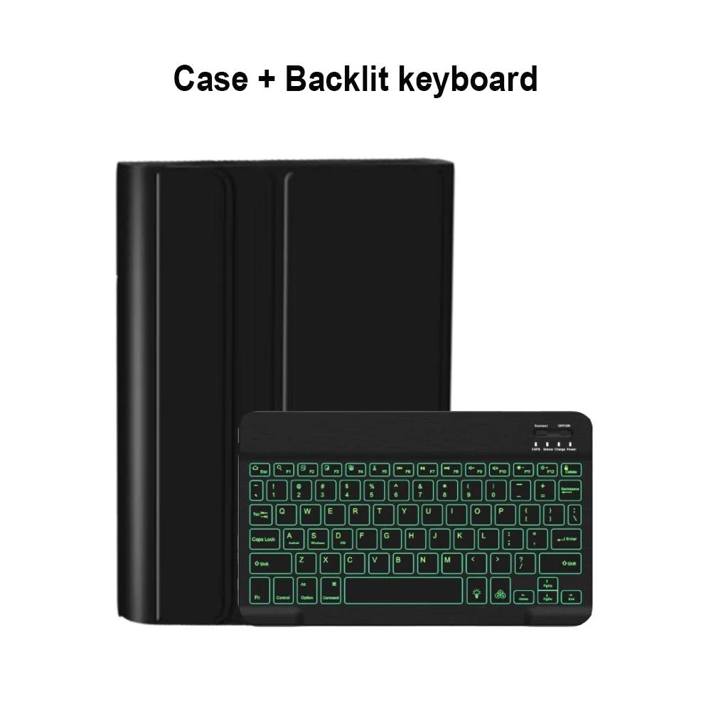 Pouzdro pro Tab M8 Case 4. generace 8 palců, Kryt s klávesnicí pro tablety Tab M8 4. generace 8 palců TB301XU TB301FU Funda