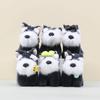 Keychain Plush Schnauzer Pp Cotton Stuffed Animal For Bag Decoration  Animal
