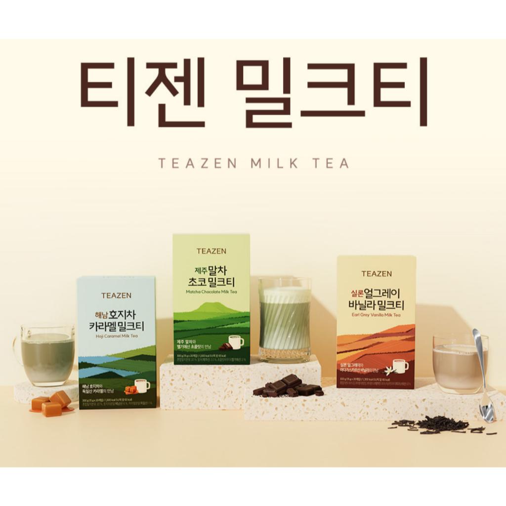 Teazen Herbata Mleczna 15gx20szt. 3 Rodzaje