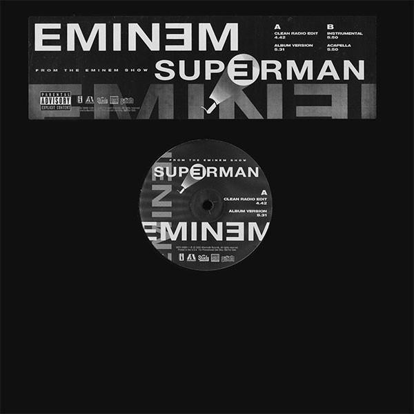 12inch Record EMINEM Superman INTR108911 Interscope Reco 2002 US Rap HipHopRB Used