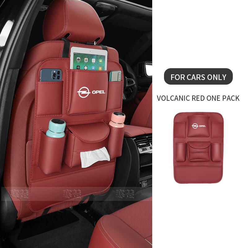Car Seat Organizer Seat Back Storage Bag Pad For Opel OPCline ASTRA CORSA INSIGNIA MOKKA VECTRA ZAFIRA GTC Tigra Accessories