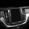 Pokrywa panelu nawigacji samochodu z włókna węglowego Rama wykończeniowa do akcesoriów Volvo XC60 2018 ABS Chrome
