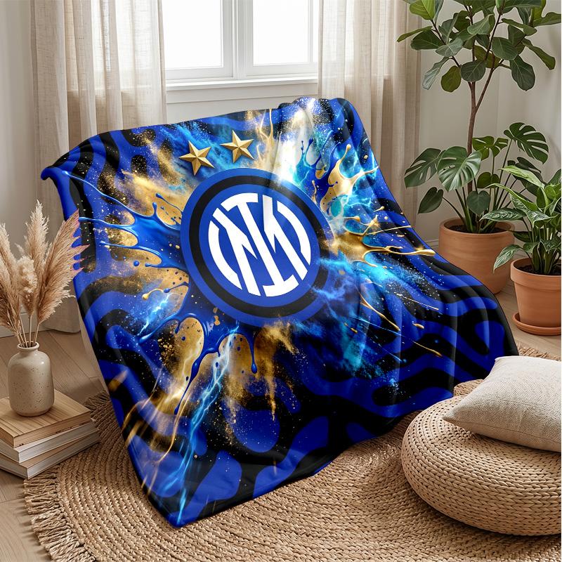 Borussia Dortmund Theme Blanket Soft Flannel Blanket Plush Throw Blanket Cozy Sofa Bed Blanket for Home Decor