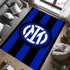 Inter Milan Logo Carpet Rug for Living Room Bedroom Home Sofa Decoration,Kids Play Nonslip Floor Mat