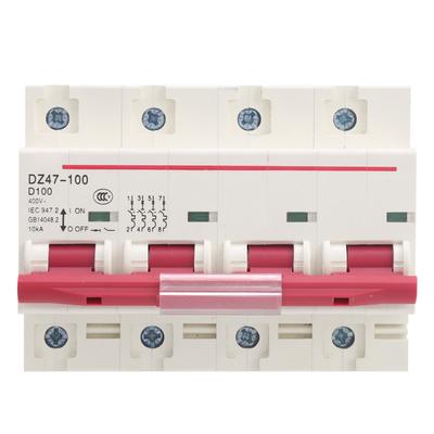 Circuit Breaker Miniature  Switch D‑Type Industrial Supplies DZ47‑100 4P D80~100A