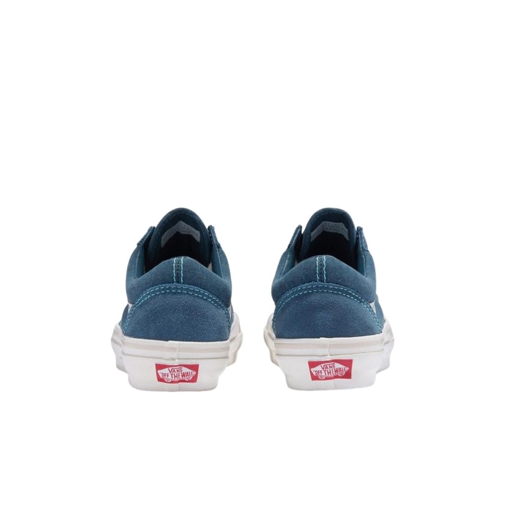 Vans MTE Old School Leather Comfortable Fashion Casual Versatile Low Top Skate Shoes Unisex sneaker Blue VN000CY2TEA1