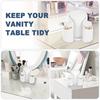Držák vatových tamponů a Q-tipů, Koupelnové kelímky Dávkovač zubní nitě, Úložný organizér na vatové tampony, Q-tipy, papírové kelímky, zubní nit, Koupelna
