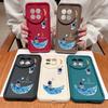 Anti-Fall TPU Soft Phone Case Shell For OnePlus 13 12 13R 13T 12R ACE 5 3 2 11R Moon Astronaut Pattern Shockproof Matte Lens Protection Cover