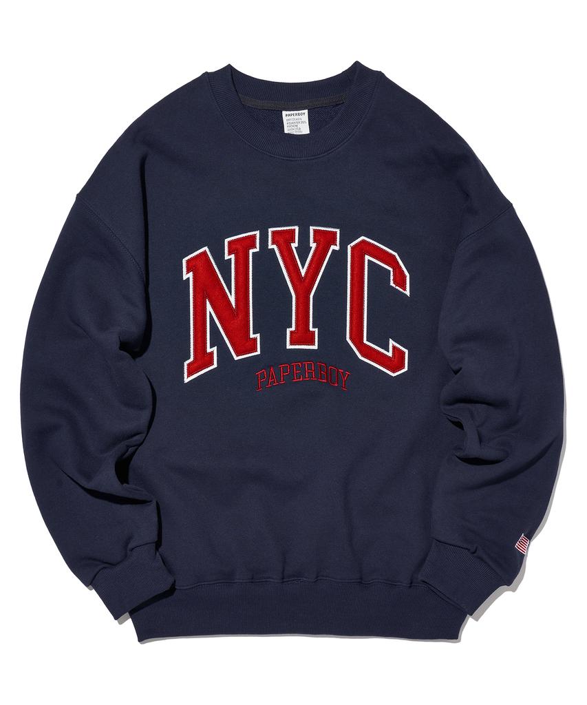 PAPERBOY New York City Sweatshirt - Navy