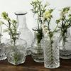 12Pcs Glass Bud Vases Small Vases for Centerpieces Mini Flower Vases Bulk for Rustics Wedding Home Table Decorations