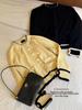 Old Money Style Women's Black Underarm Bag: High-End, Small Niche Design Mahjong Handbag for Commuting