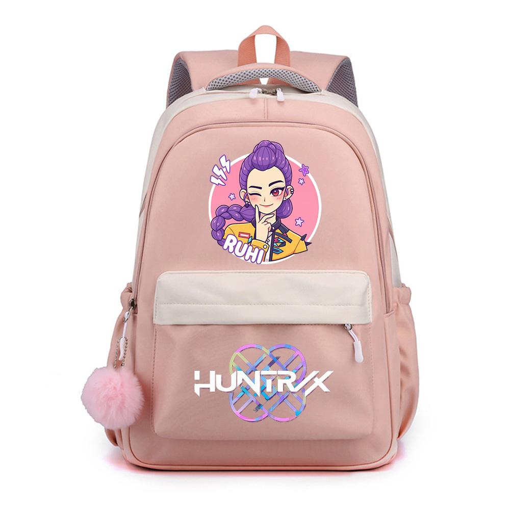 Anime K-Pop Τυπωμένη Σακίδιο Πλάτης Μεγάλης Χωρητικότητας για Έφηβη Μαθήτρια Μαθητή Σχολική Τσάντα Τσάντα Βιβλίων Δώρο Παιδιού Γυναικεία Αδιάβροχη Τσάντα Ταξιδιού Mochila