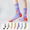 Women's Yoga Socks, Sports Hiking, Running, Cycling Long Stockings, Anti-slip, Fashionable and Trendy, Elastic, Slightly Pressurized and Breathable