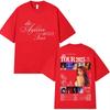 Die Ayliva Tour Grafik T-Shirts Herren Damen Lässig Harajuku Oversized T-Shirt Retro Mode Baumwoll-T-Shirt Oberteile