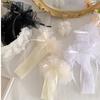 Breathable Lace Sweet Socks for Kids Feature Lovely Bowknot Edges, Lovely Girls In Tube Socks for Summer Outfits