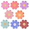 Disposable Daisy Paper Plate Flower Meal Plate Picnic Cake Plates Birthday Theme Party Decoration