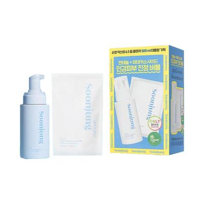 Etude SoonJung pH 6.5 Whip Cleanser Set 250ml + Refill 250ml