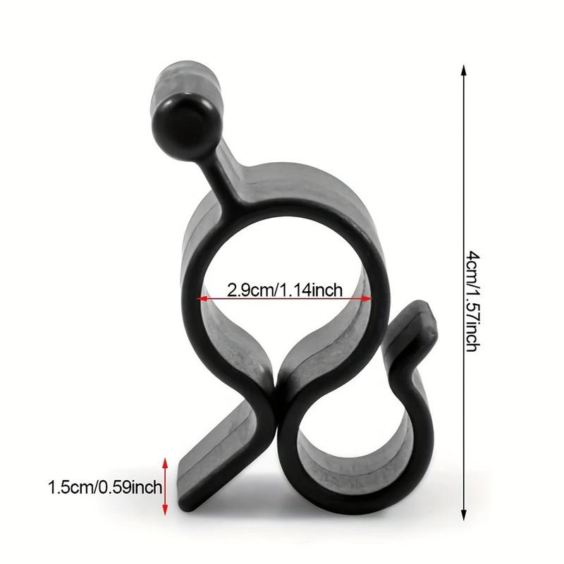 15/35Pcs Camping Awning Hook Clips Multi-Use Caravan Camper String Light Rope Clamp Tent Hooks Traveling Tent Clip Light Hanger