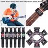 18cm Guitar Wraps Strings 10 Styles Fingerboard Muting Wraps  for Acoustic Classic Guitar
