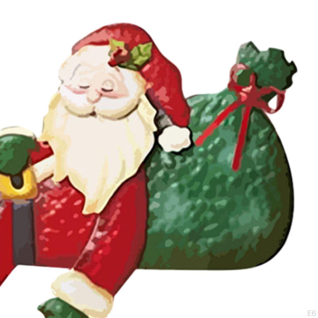 Christmas Fence Decorations, Holiday, Outdoor, Fence, Decor, Lovely Garden Sign, Ornament for