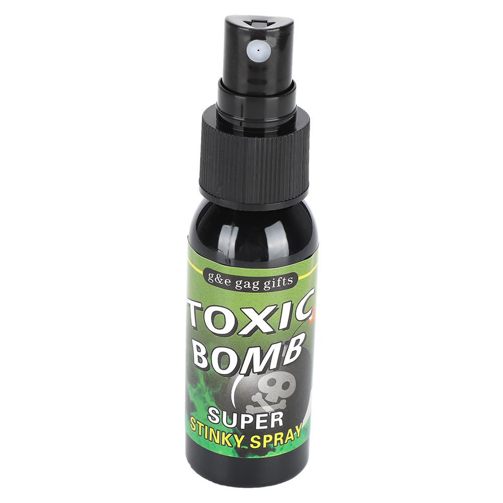 Halloween Prank Joke Toys Fart Odor Smelly Spray Bottle Props Gifts For Children KidGreen and Black