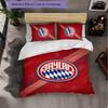 Biancheria da letto a tema Bayern Monaco Set 3 Pezzi Copripiumino Biancheria da letto decorativa per stanza di adolescenti Decorazione per la casa