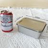 304 Stainless Steel Food Sample Box with Lid for Schools and Restaurants - Quick Fresh Keeping