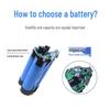 Universal Handheld Electric Drill with 12V, 21V, 26V, 48VF, 88V Lithium Battery and Charger