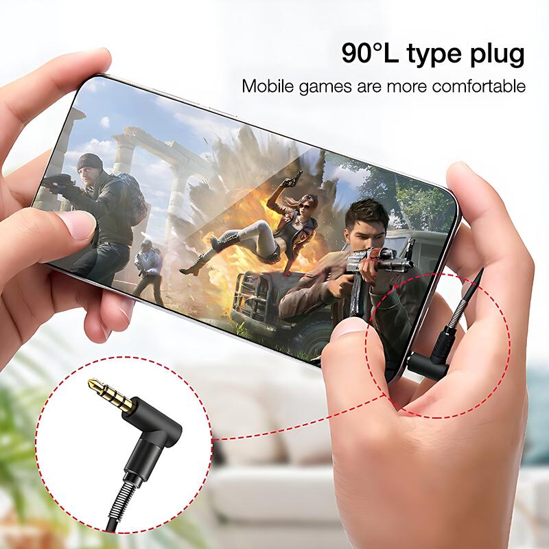 Digital Chip Wired Earphones 3.5 Mm AUX/Type C 9D HIFI Heavy Bass In-Ear Headsets With MIC Headphone For Samsung Huawei Xiaomi OPPO iPad PC