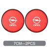 Car Water Cup Pad Non Slip Coaster Drinks Mat For Opel Astra G H J K F Corsa D Zafira B Insignia Mokka Regal Auto Accessories