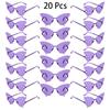 20 Pcs Rimless Butterfly Shaped Sunglasses Women  New In Fashion Multicolor Decor Sun Glasses Trendy Stylish Lady Shades