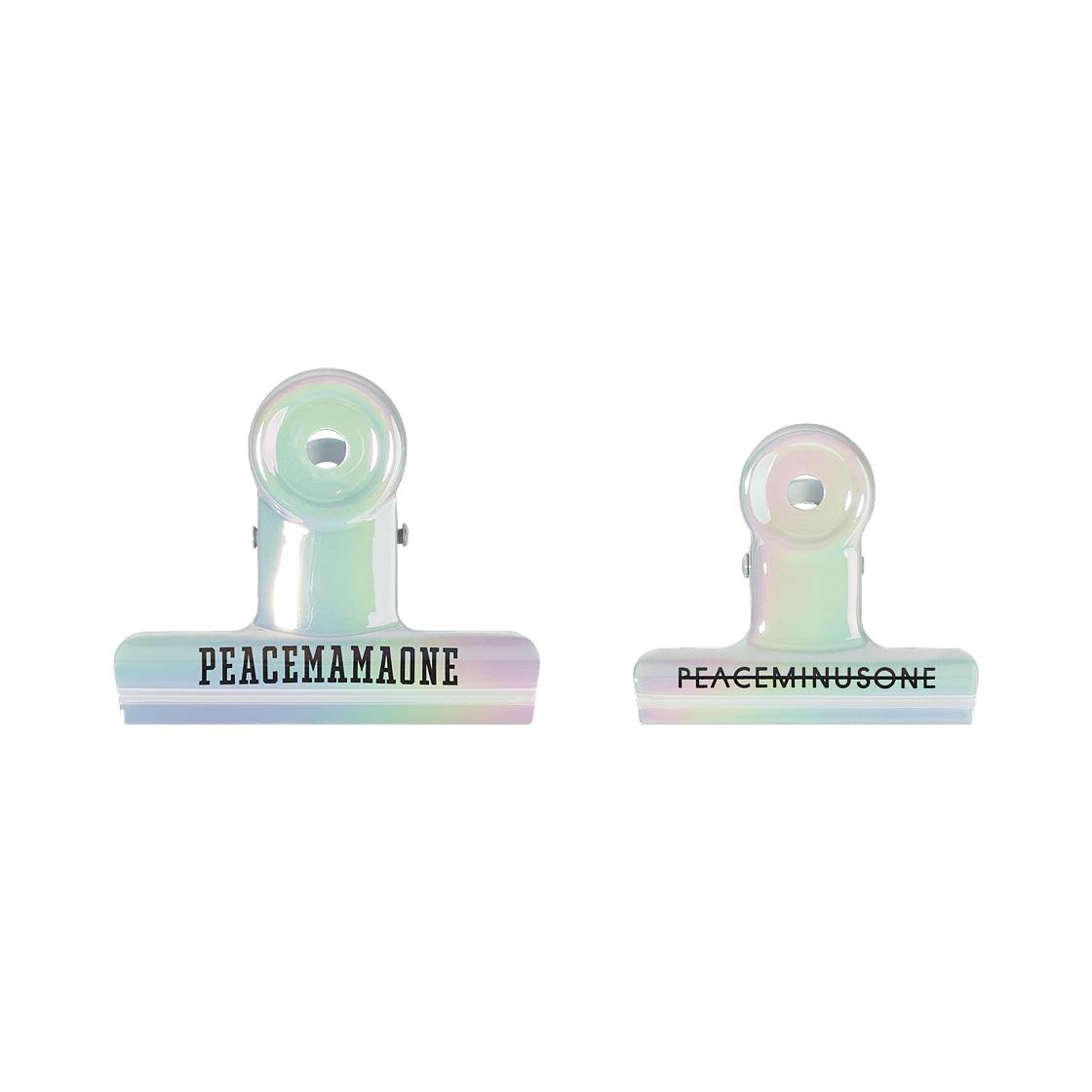 G-DRAGON Peaceminusone x 2025 MAMA Awards Peacemamaone Bulldog Clip Set (Set of 2) ONE SIZE