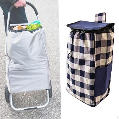 Bolsa de Repuesto para Carrito de Compras para Uso en Interiores con Bolsillo