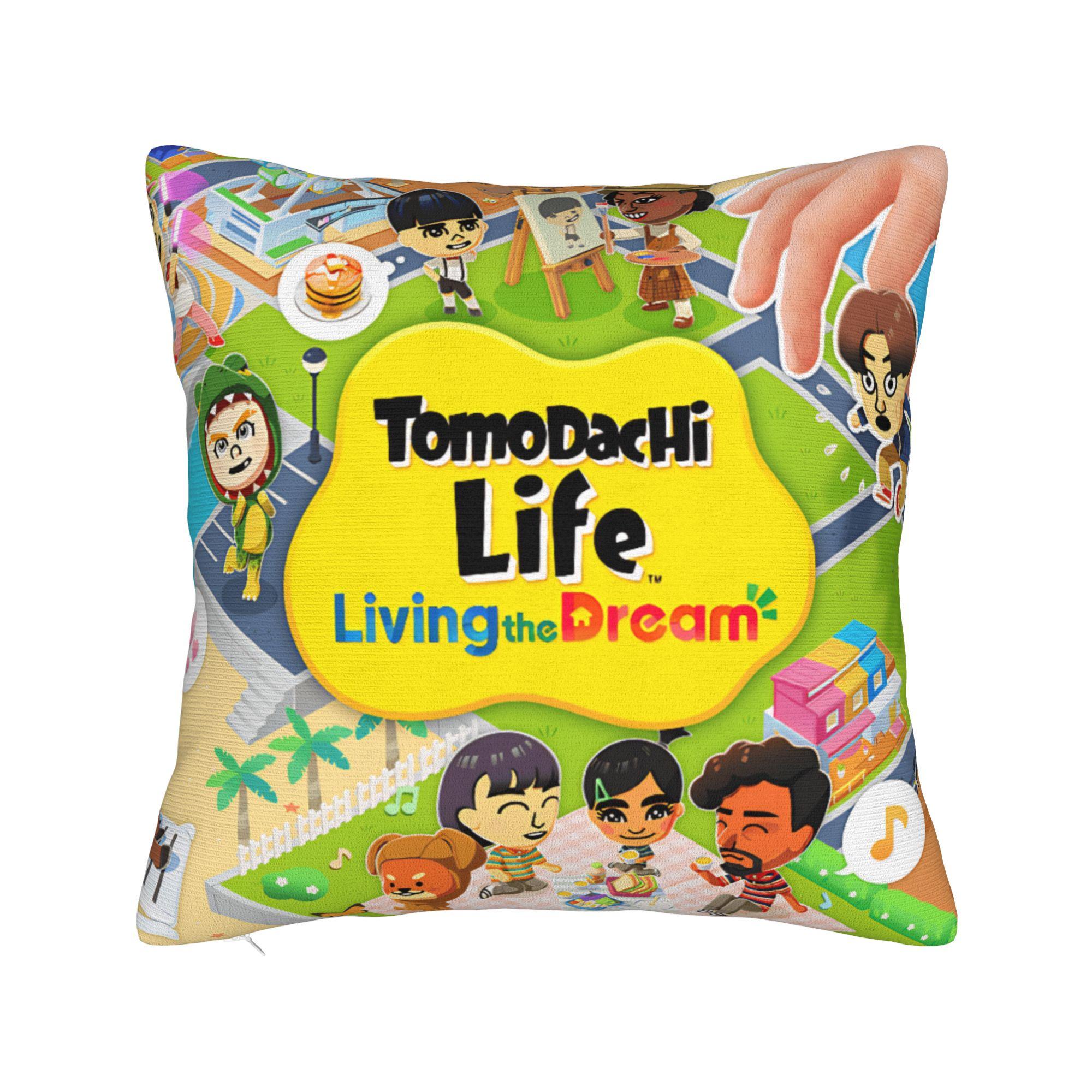 Hugh Morris Tomodachi Life Game Square Pillow Cases  Cushion Cover Awesome Zipper Decorative Pillowcase for Home cm 30x30cm