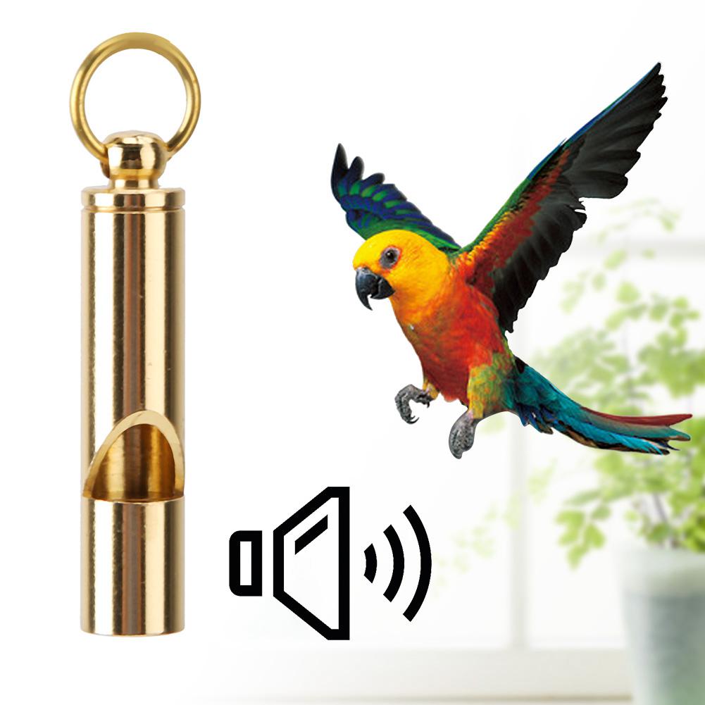 Aluminium Alloy Ultrasonic Dog Birds Training Whistle Behavior Trainer with Ring