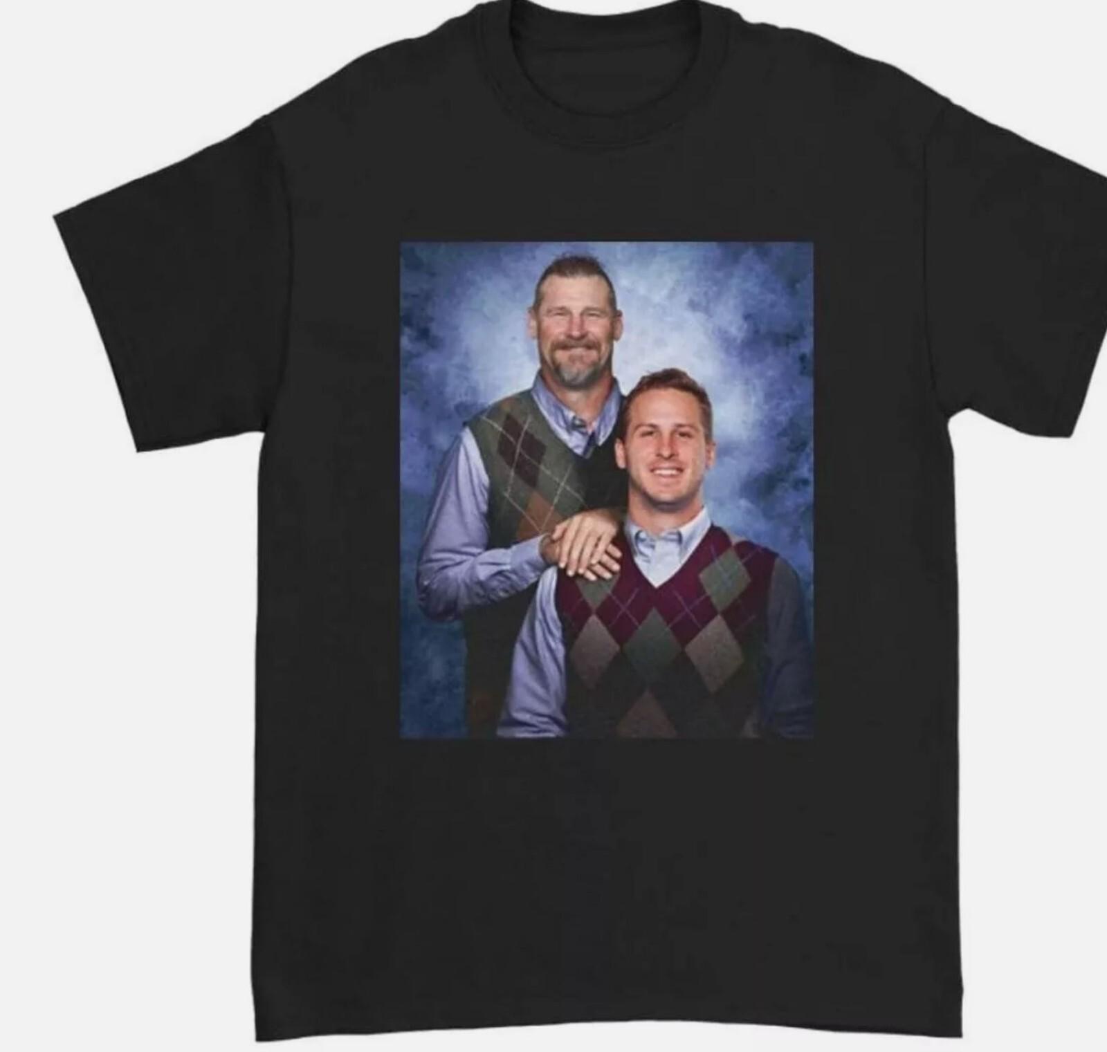 26 Dan Camp-bell Jared Goff Step Brothers Football T-Shirt Unisex T-Shirt M
