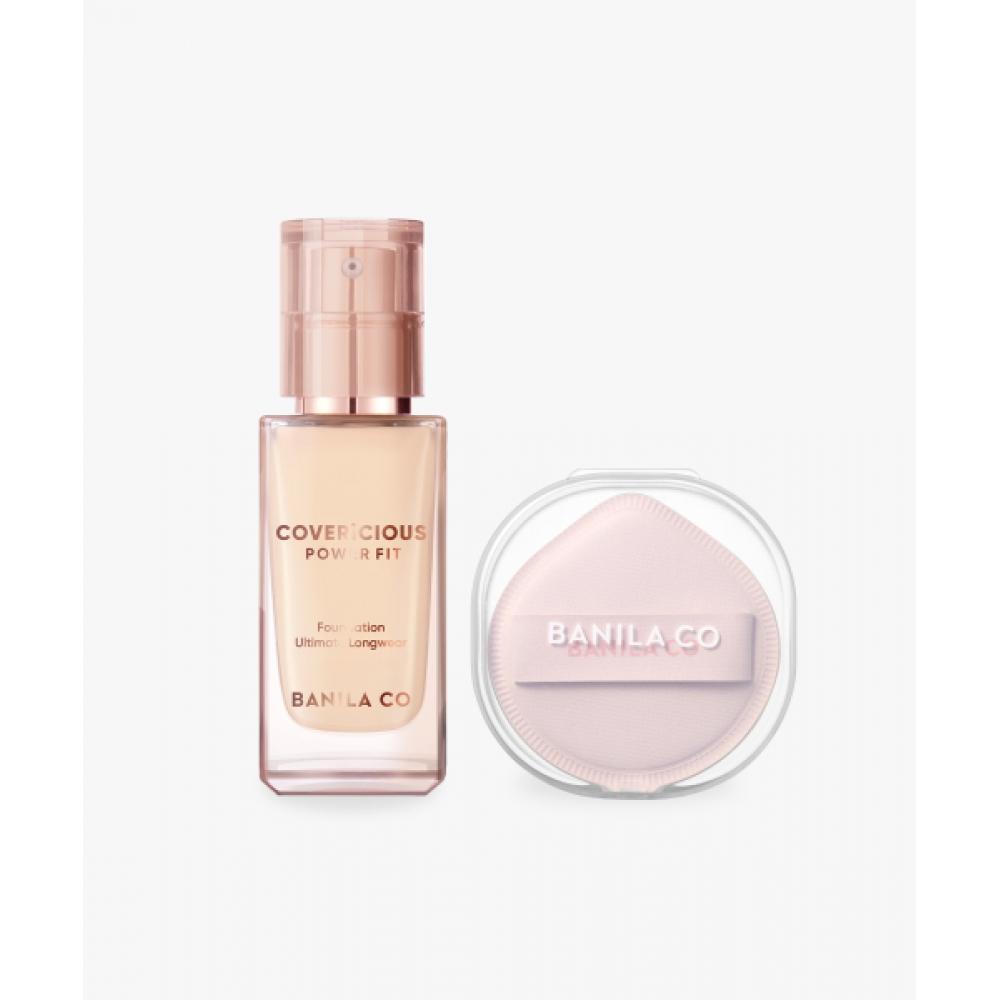 Banilaco Covering Power Fit Foundation+cloud Puff 1p  + Case 