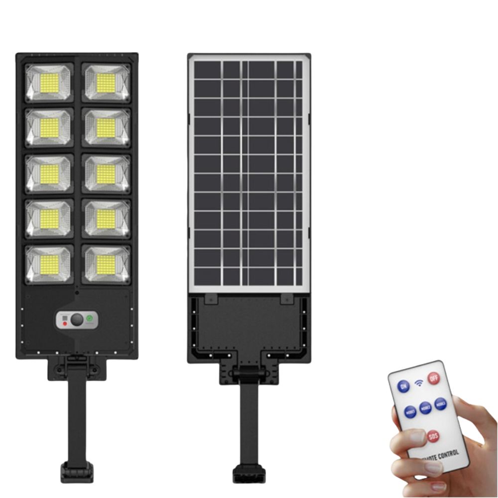 IPX6 Super Bright Solar Street Light 3 Modes 10000W Street Lamp Human Induction Motion Sensor Yard Light Outdoor