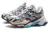 Li Ning CF Tracing Cushioning Rebound Low top Casual Shoes Women's Portuguese Gray Purple AGLR166-3