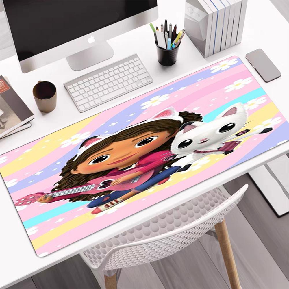 Gabby’s Dollhouse Theme Mouse Pad, Non Slip Rubber Base, Multifunctional Office & Home Decor, Perfect for Workspace Personalization.