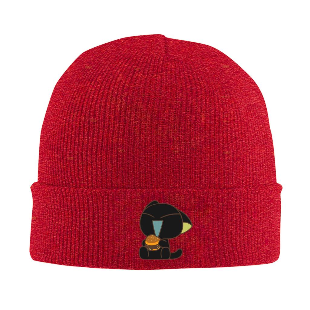 Luo Xiaohei Beanie Hats Cute Cat Bonnet Hats Adult Unisex Retro Outdoor Skullies Beanies Spring Design Elastic Caps