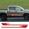 Adesivi Laterali per Carrozzeria Auto Strisce Colorate Decorazione Decalcomanie in Vinile Per Toyota Hilux Revo Vigo Rocco SR5 Accessori Decorazione Carrozzeria Auto