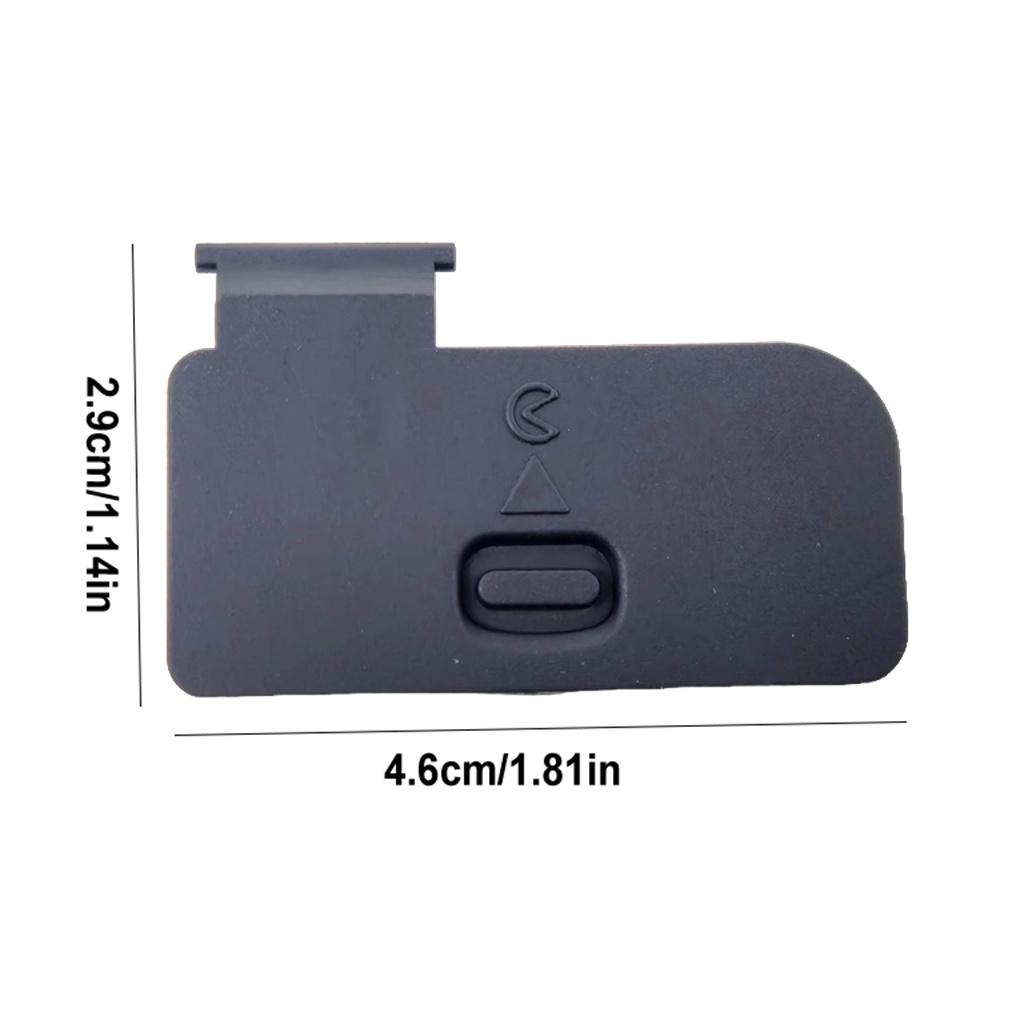 Battery Cover Lid Accessories Simple Repairing Components Repair Fittings Black Plastic Door Case Replacement for D500