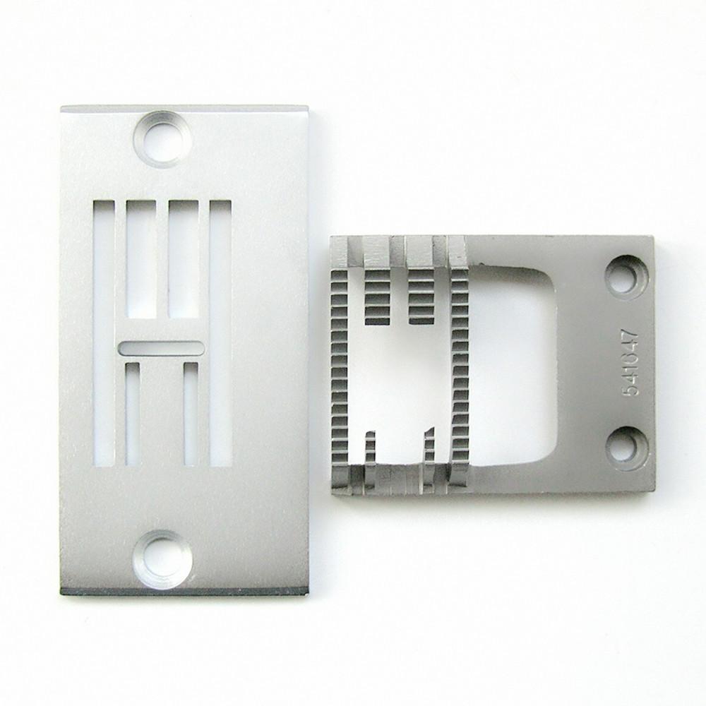 Needle Plate 541936 & Feed Dog 541647 For Singer 20U Zigzag Machine,PFAFF 114,Zoje ZJ20U53,Consew CN2053R-1,Feiyue Yamata FY20U светло-серый