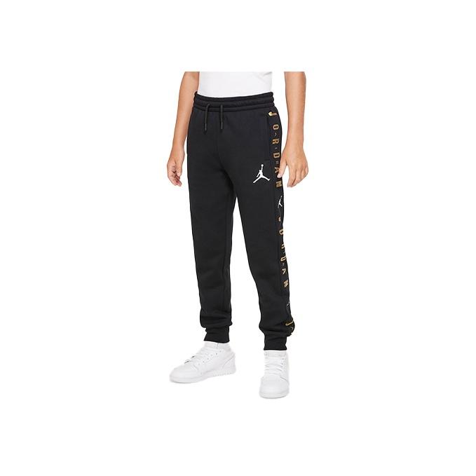 

Jordan Logo Print Cuffed Sports Pants Kids bottoms Black DQ3832-010 XL