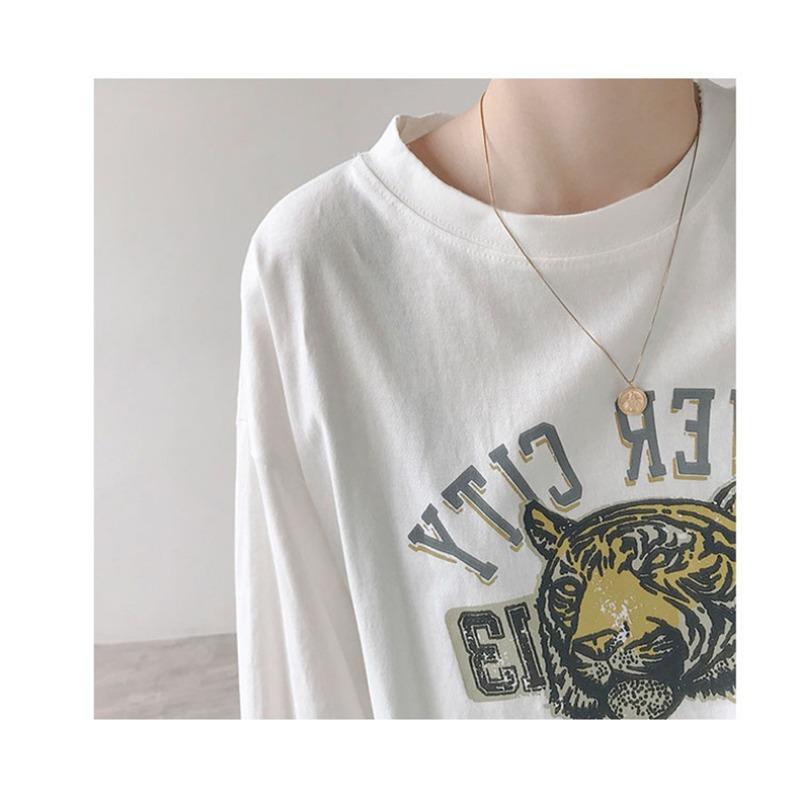Loose Long Sleeve T-shirt for Women