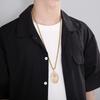 Hip Hop Catholic Virgin Mary Pendant Necklace for Men Women Gold Color Stainless Steel Jewelry Personalized Zirconia Accessories