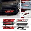 1Pc 3D Metal AWD Logo Car Front Grille Emblem Sticker Decor For Coolray Emgrand Panda Tugella Trunk Rear Tailgate Accessories